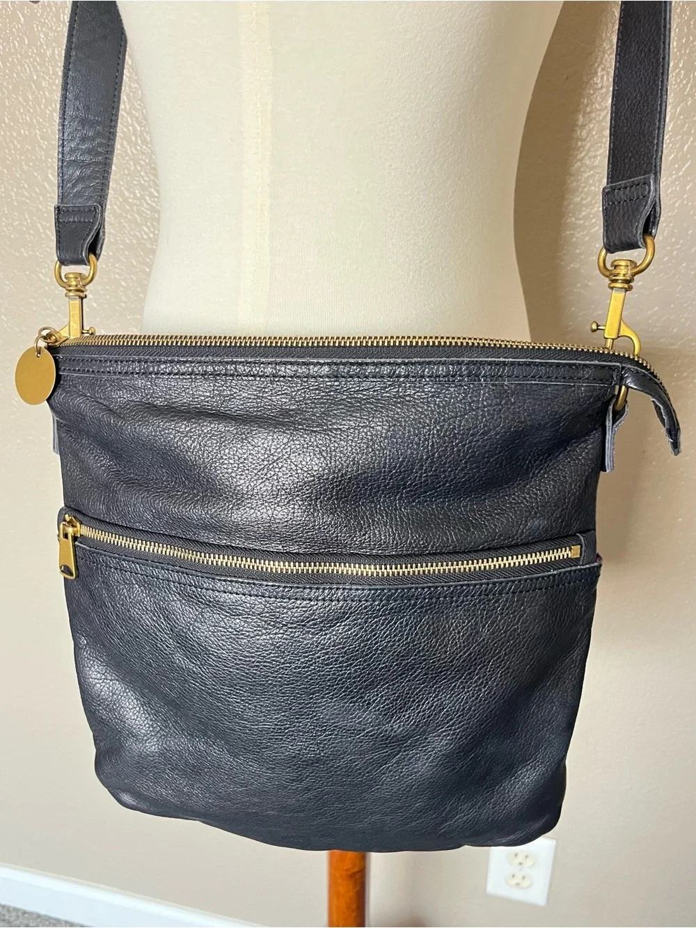 Liebeskind black leather crossbody